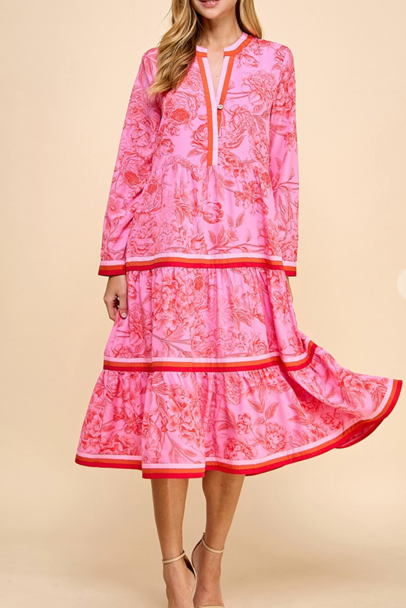 Pink Party Dress Women