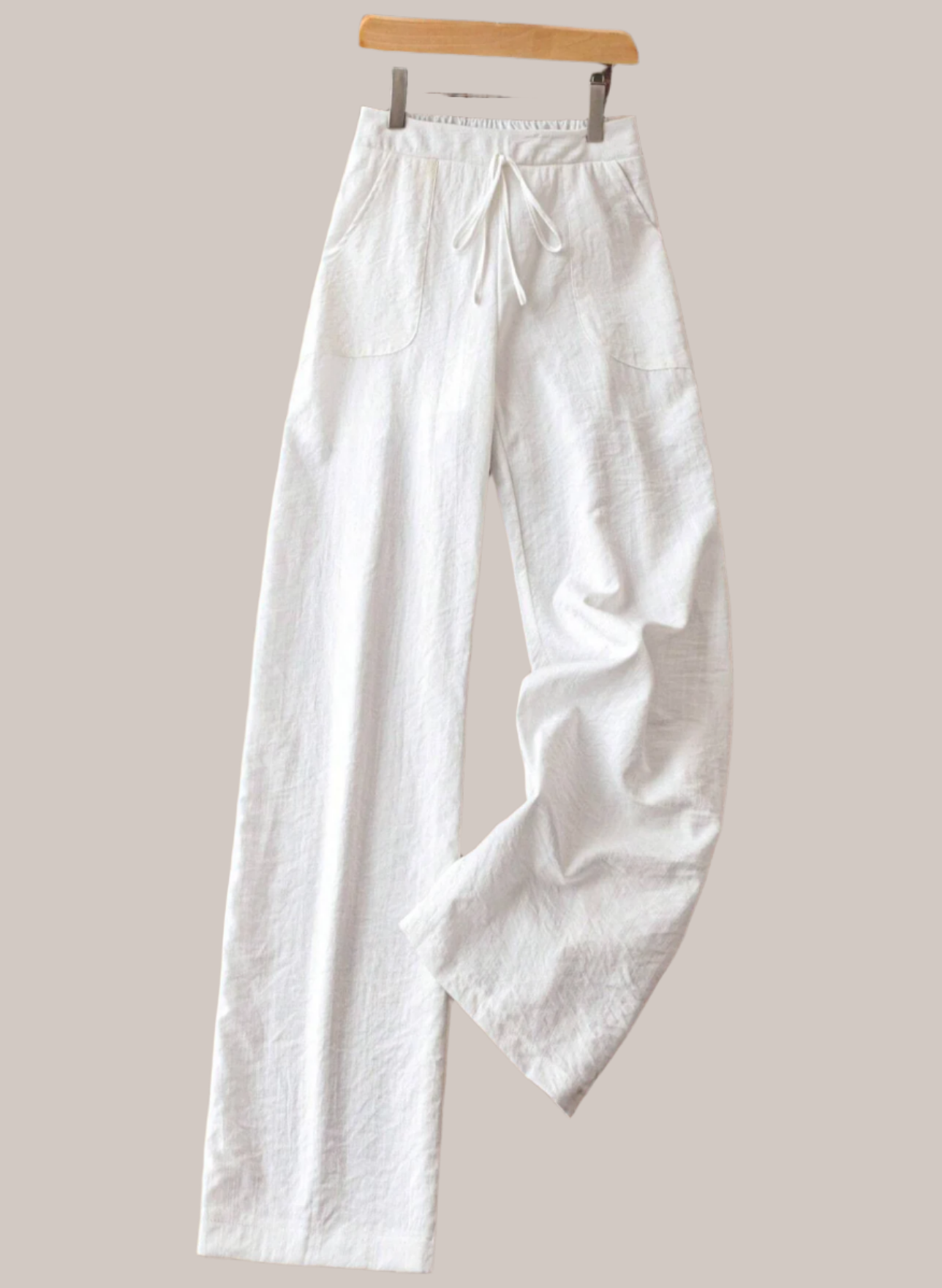 Women Pants- Long White
